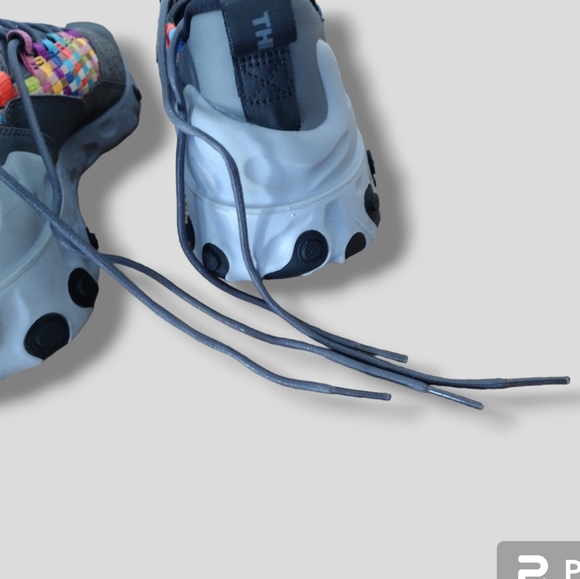 NIKE React Sertu Woven Pattern  Sneakers Size 12 Iron Gray/Black MULTICOLOR - Picture 13 of 15